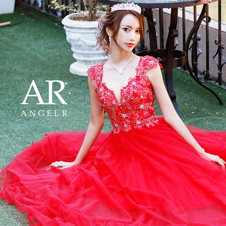 AngelR 赤ドレス